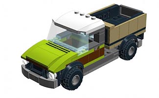 Набор LEGO Пикап с зеленым капотом