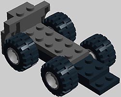 Набор LEGO Тягач