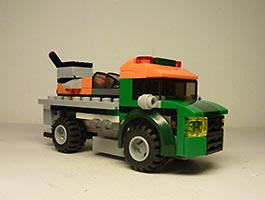 Набор LEGO Грузовик с платформой и судно на воздушной подушке
