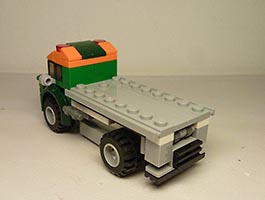 Набор LEGO Грузовик с платформой и судно на воздушной подушке