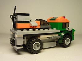 Набор LEGO Грузовик с платформой и судно на воздушной подушке