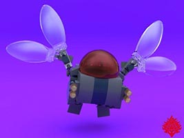 Набор LEGO MOC-5401 Дерзкие проекты - 'Муха' (робот)