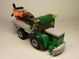 Набор LEGO Грузовик с платформой и судно на воздушной подушке