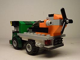Набор LEGO Грузовик с платформой и судно на воздушной подушке