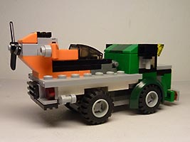 Набор LEGO Грузовик с платформой и судно на воздушной подушке