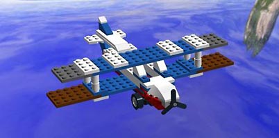 Набор LEGO Самолет-биплан