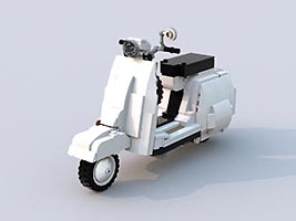 Набор LEGO Классический мотороллер из 50х 'Веспа'