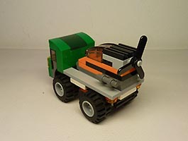 Набор LEGO Грузовик-платформа с судном на воздушной подушке