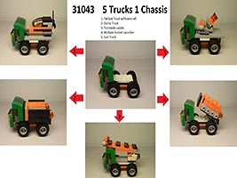 Набор LEGO Грузовик с подъемником