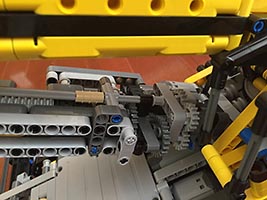 Набор LEGO Силовой привод для крана GMK6400 (для подъема стрелы вертикально)