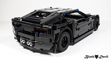 Набор LEGO Черный дьявол