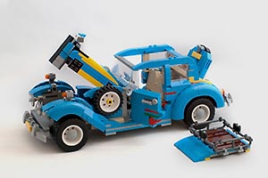 Набор LEGO Роллс-ройс Классик ('Психоделик' Джона Леннона)