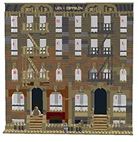 Набор LEGO MOC-5541 Обложка альбома 'Physical Brickiti' группы 'Led zeppelin'