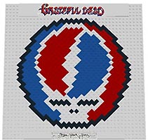 Набор LEGO MOC-5542 Обложка альбома 'Steal your face' группы 'Grateful dead'