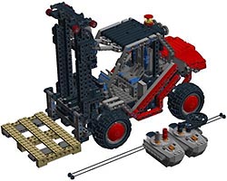 Набор LEGO MOC-5555 Вилочный погрузчик (на р/у)