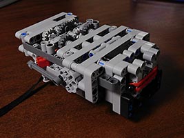 Набор LEGO 4-х скоростная коробка передач (с серво-мотором)