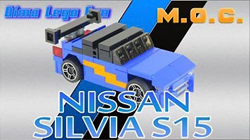 Набор LEGO Ниссан Сильвия (в кузове S15)