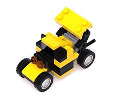 Набор LEGO MOC-5578 Гоночная машина на короткие дистации