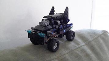 Набор LEGO MOC-5584 Джип 'Черная пантера'