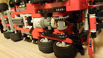 Набор LEGO Грузовик с оборудованием для технического обслуживания (на р/у)