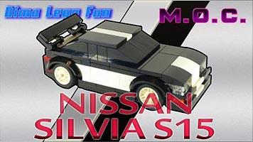 Набор LEGO Ниссан Сильвия (кузов S15)