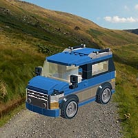 Набор LEGO Синий мини-вэн