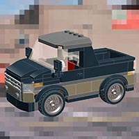 Набор LEGO Черный пикап
