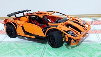 Набор LEGO Ламборгини Галлардо Суперлеггера