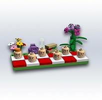 Набор LEGO Экзеггут (покемон)
