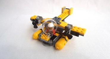 Набор LEGO MOC-5661 Гидросамолет (мини)
