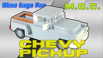 Набор LEGO MOC-5664 Шевроле Пикап