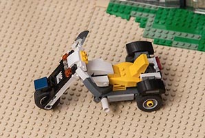 Набор LEGO Трицикл - трехколесный мотоцикл (трайк)