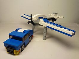 Набор LEGO Летающая машина 'КонвейрКар 118'