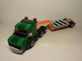 Набор LEGO Тягач с прицепом