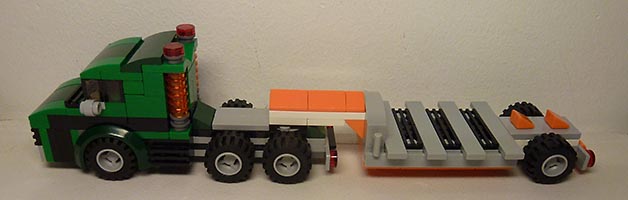 Набор LEGO Тягач с прицепом