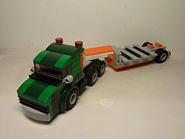 Набор LEGO Тягач с прицепом