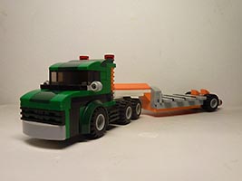 Набор LEGO Тягач с прицепом
