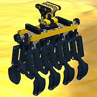 Набор LEGO MOC-5707 Захват стволов деревьев для набора 42042