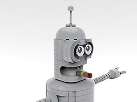 Набор LEGO Робот Бендер из м/ф 'Футурама'