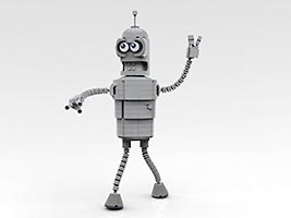 Набор LEGO Робот Бендер из м/ф 'Футурама'