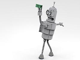 Набор LEGO Робот Бендер из м/ф 'Футурама'