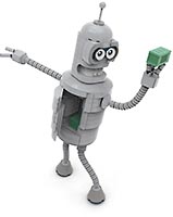 Набор LEGO Робот Бендер из м/ф 'Футурама'
