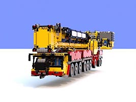 Набор LEGO MOC-5721 Подъемный кран Либхерр LTM 1750-9.1