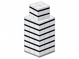 Набор LEGO Городская статуя в Квебеке - упрощенная версия