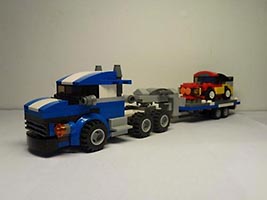 Набор LEGO Тягач с прицепом