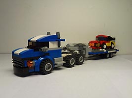 Набор LEGO Тягач с прицепом