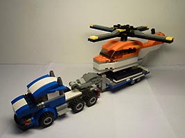 Набор LEGO Тягач с прицепом