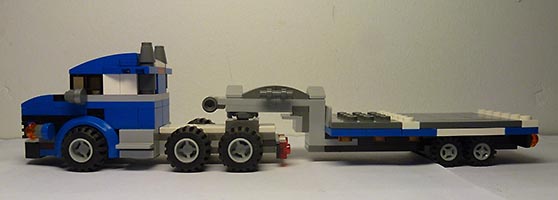 Набор LEGO Тягач с прицепом