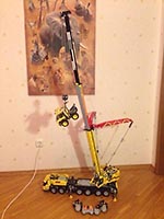 Набор LEGO MOC-5740 Расширенные возможности подъема грузов крана GMK6400