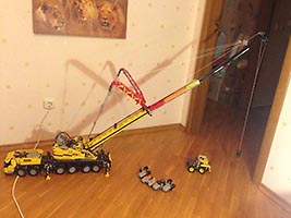 Набор LEGO Расширенные возможности подъема грузов крана GMK6400